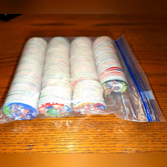 Lot Of 350+ Vintage POG Collection of 90s Football POGS Nostalgia - Picture 6 of 7